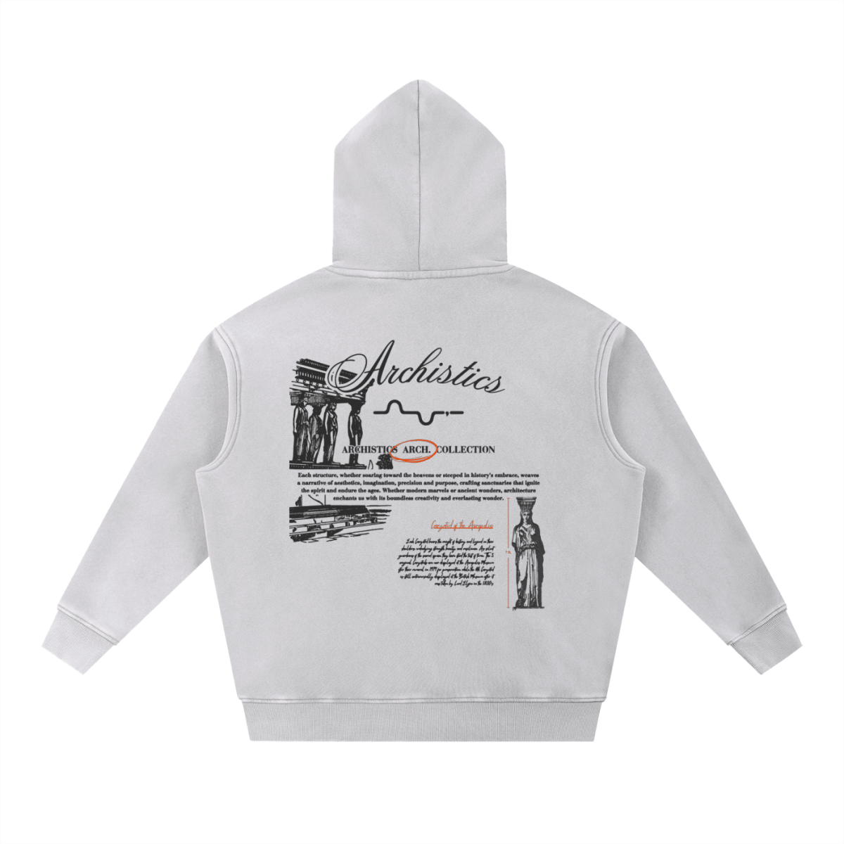 Acropolis of Athens Hoodie: Arch. Collection