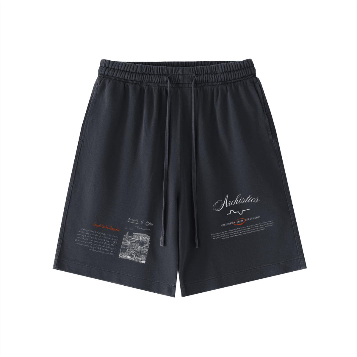 cotton,acropolis of athens,shorts