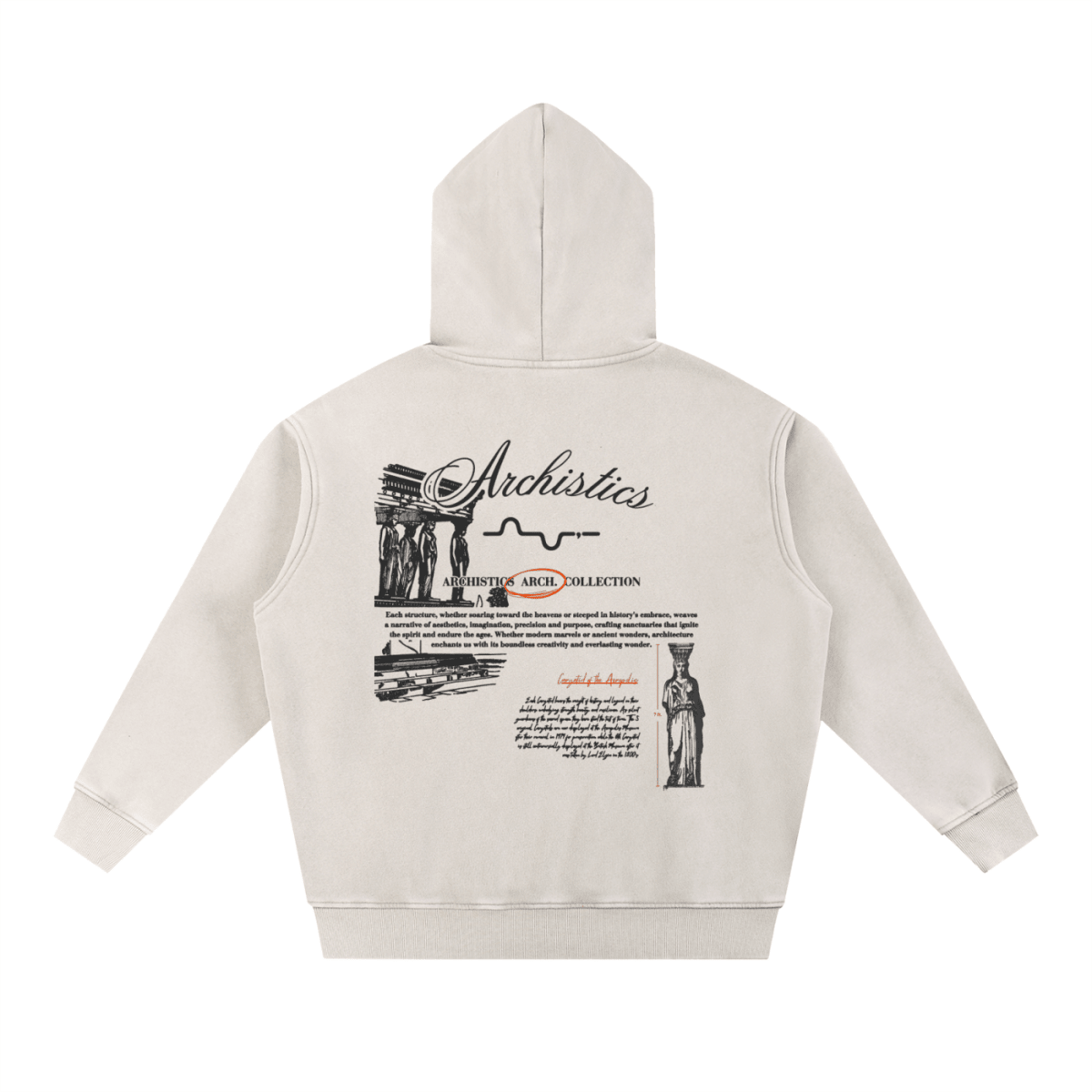 Acropolis of Athens Hoodie: Arch. Collection