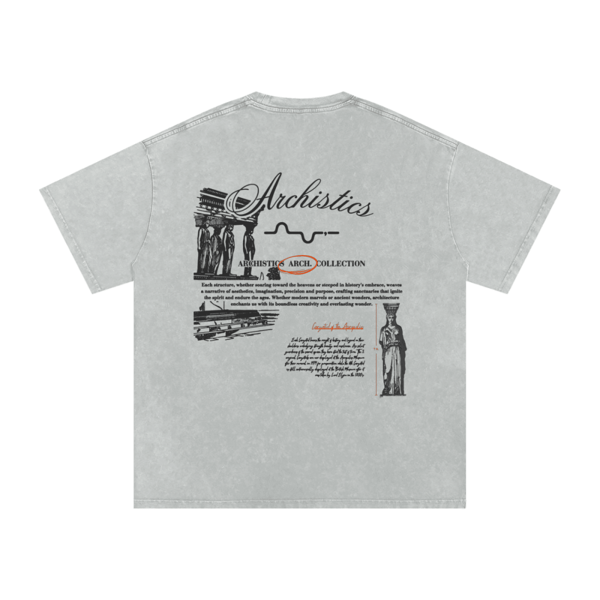 Acropolis of Athens T-Shirt: Arch. Collection - Light Tones