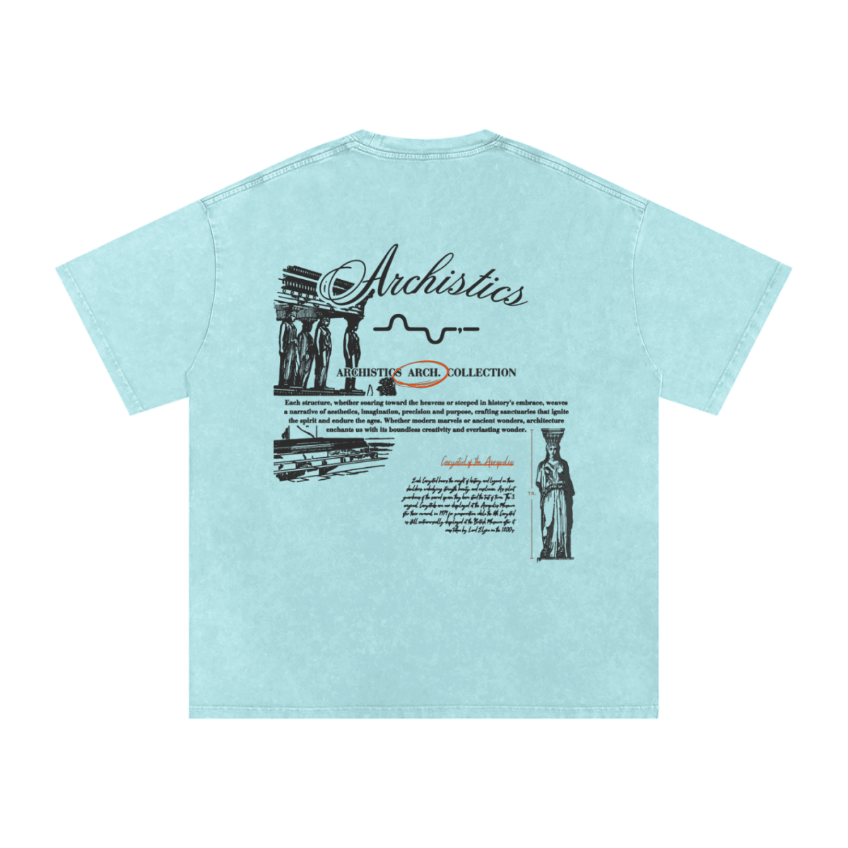 Acropolis of Athens T-Shirt: Arch. Collection - Light Tones