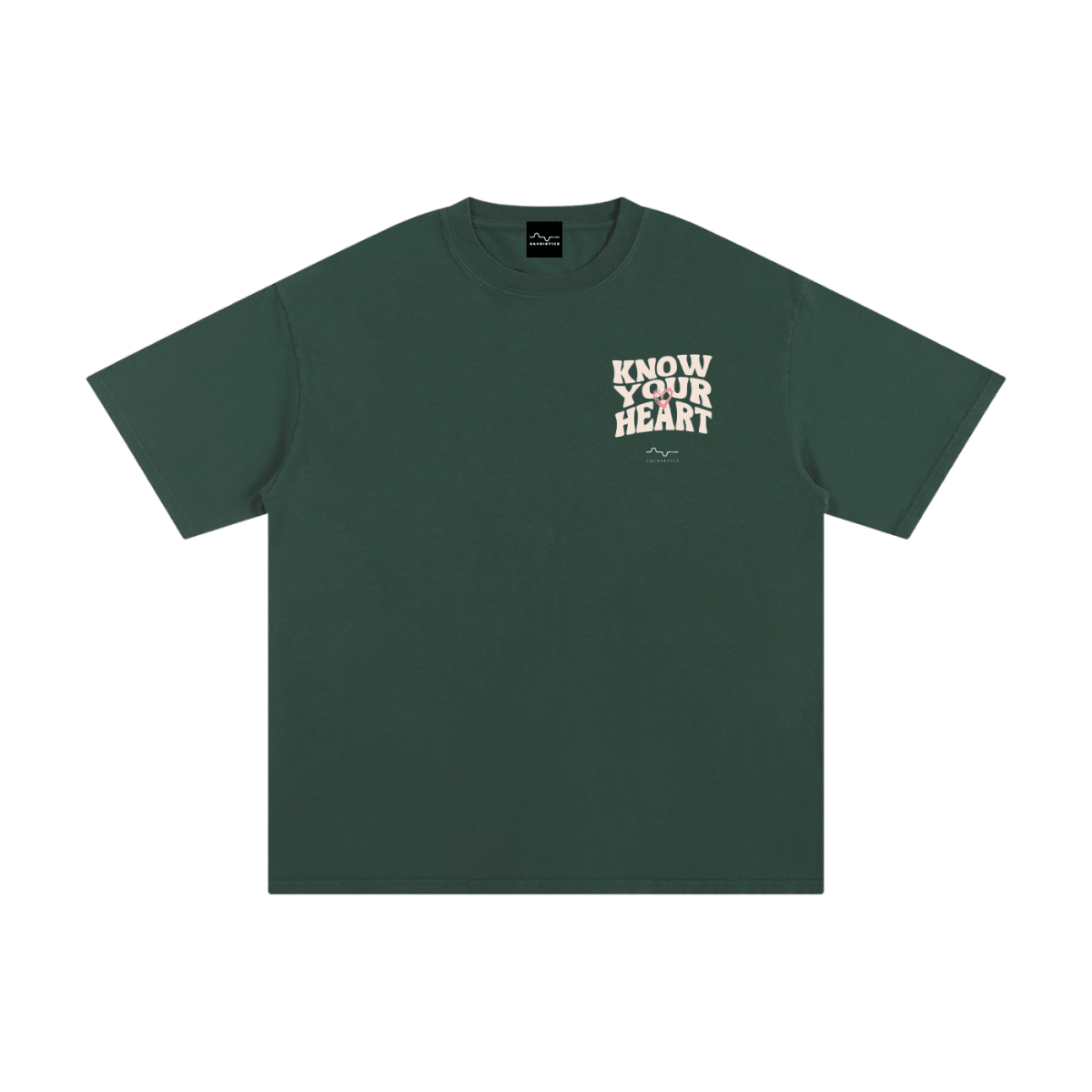 Know Your Heart T-Shirt Forest Green