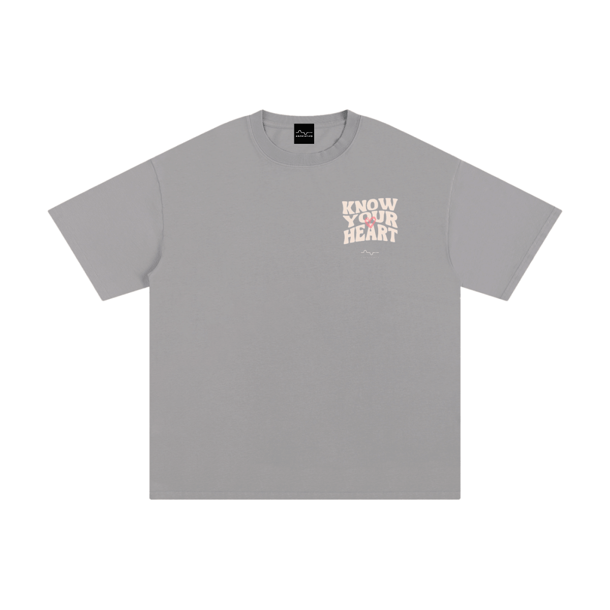 Know Your Heart T-Shirt Light Gray