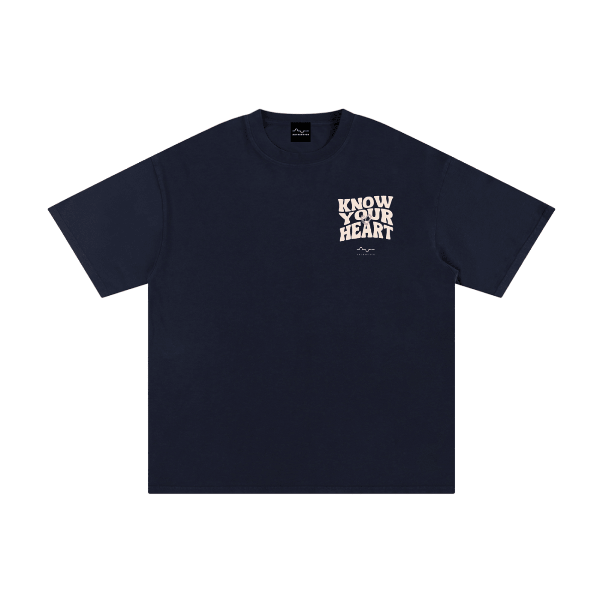 Know Your Heart T-Shirt Navy Blue
