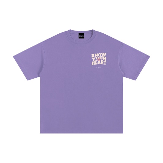Know Your Heart T-Shirt Paris Purple