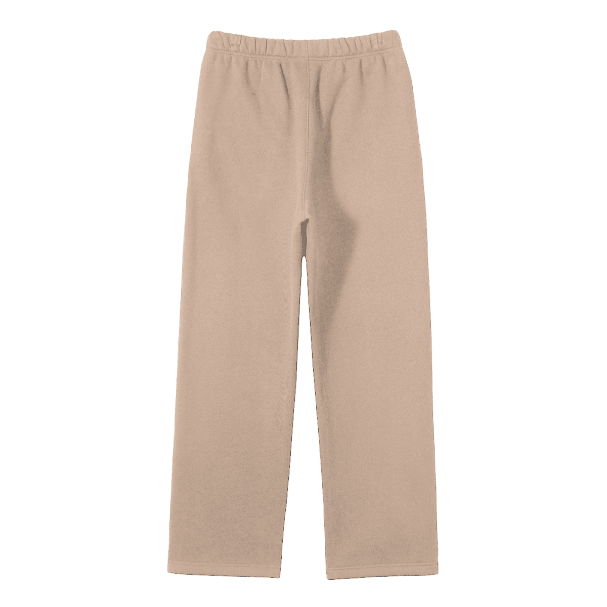Know Your Heart Fleece Straight Leg Sweatpants: Gray Apricot