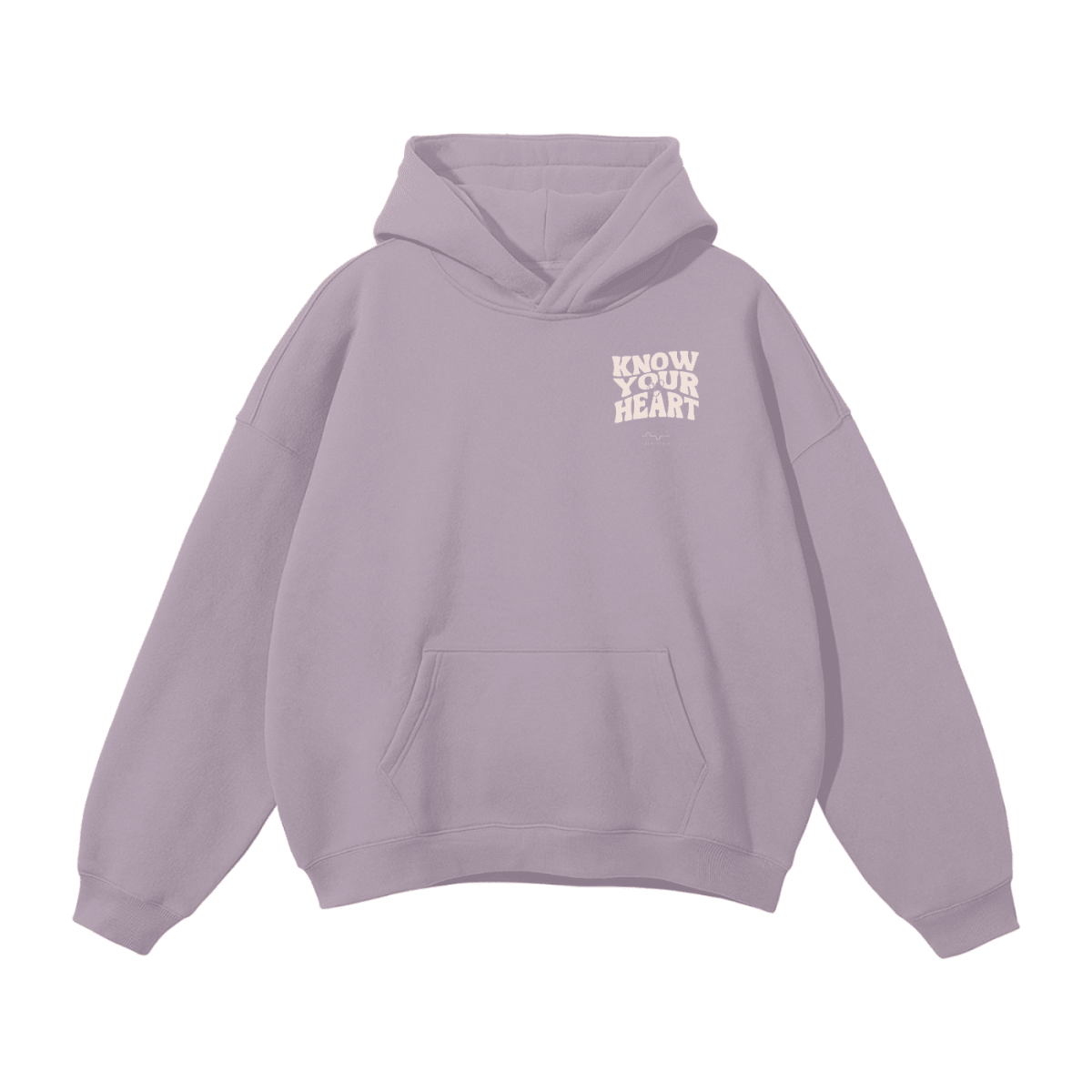 Know Your Heart Hoodie Dark Purple