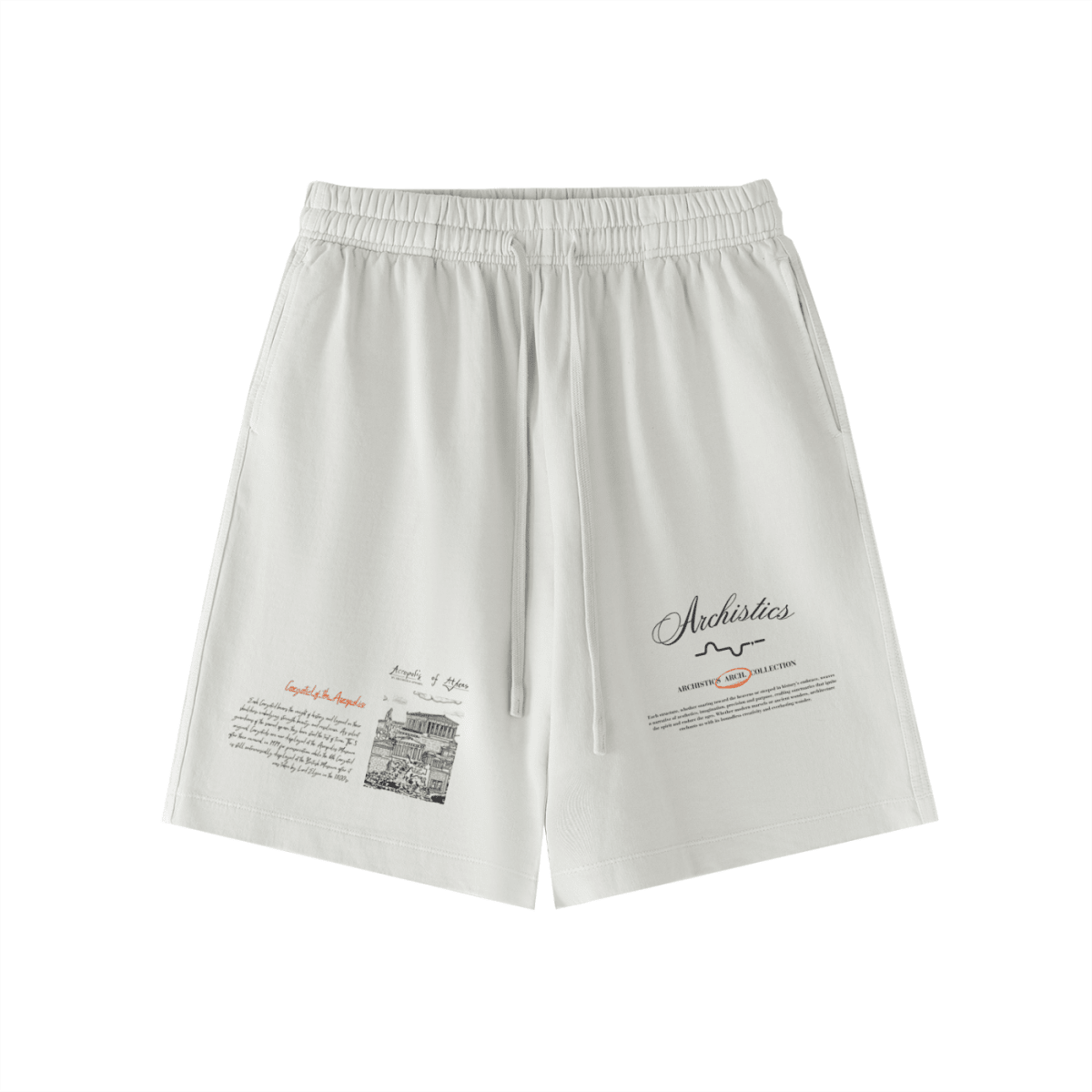 cotton,shorts,acropolis of athens